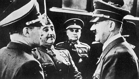Entrevista de Franco y Hitler